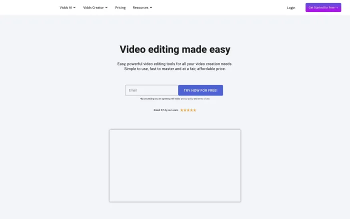 Video Editor by Vidds Video Editor by Vidds