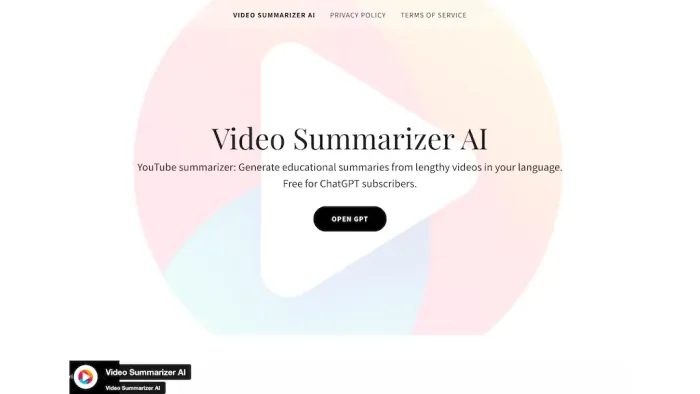 Video Summarizer AI Video Summarizer AI