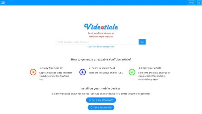 Videoticle Videoticle