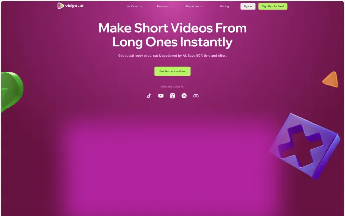 Vidyo.ai Vidyo.ai