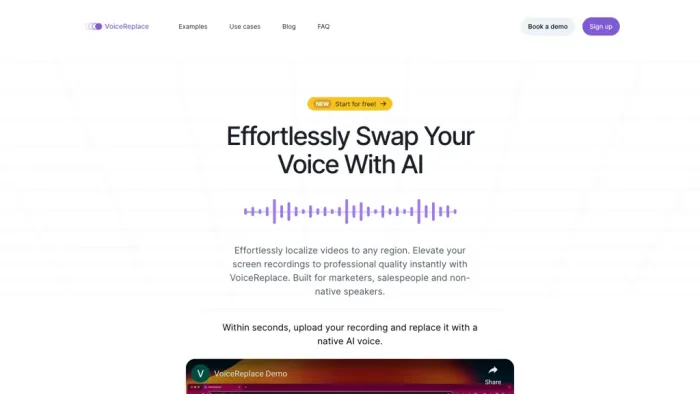 VoiceReplace VoiceReplace