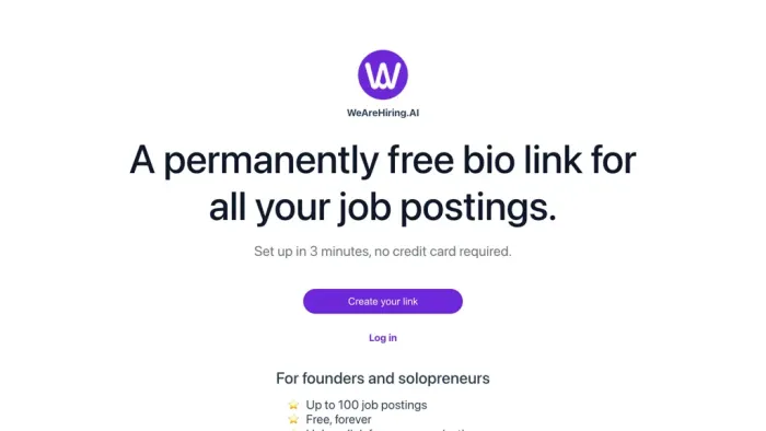 WeAreHiring.AI WeAreHiring.AI