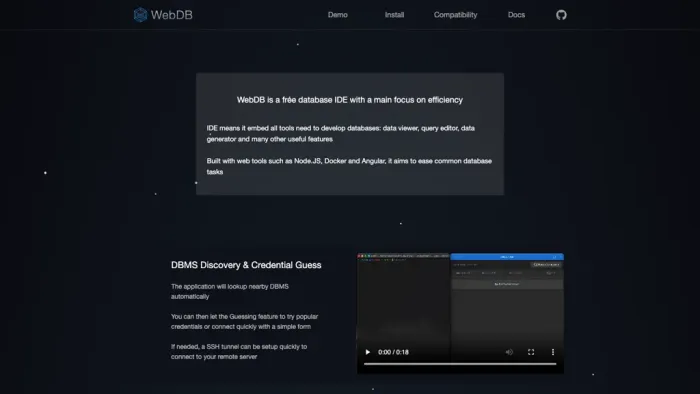 WebDB WebDB