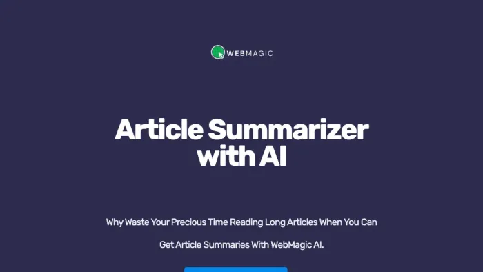 WebMagic AI WebMagic AI