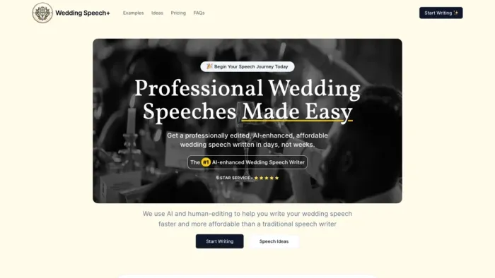 Wedding Speech Wedding Speech