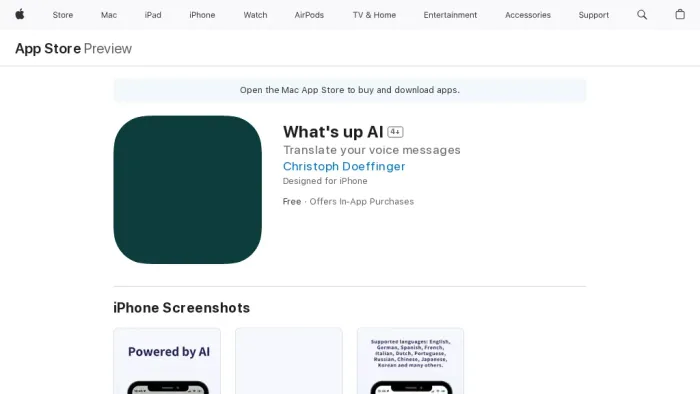 What's up AI What's up AI