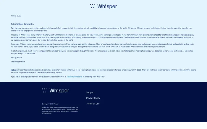 Whisper AI Whisper AI