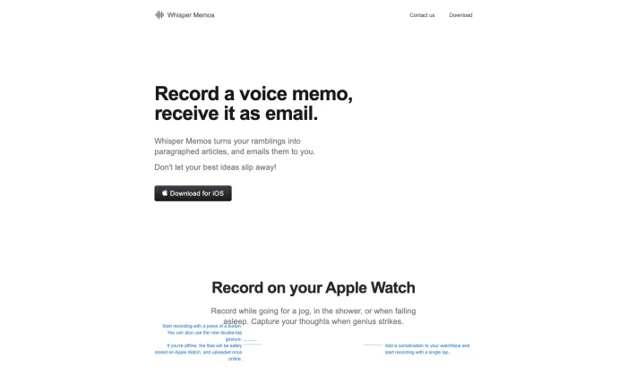 Whisper Memos Whisper Memos