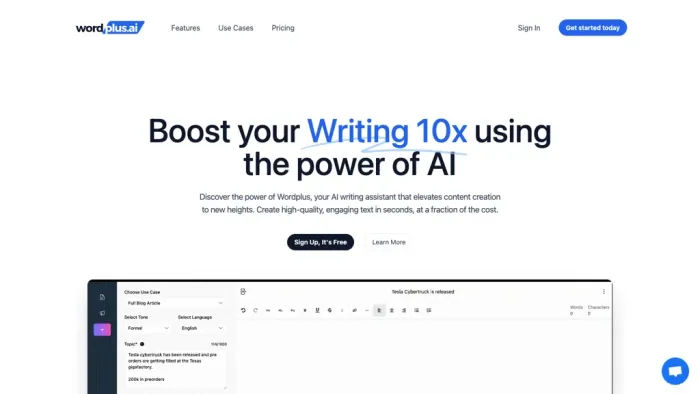 Wordplus.ai Wordplus.ai