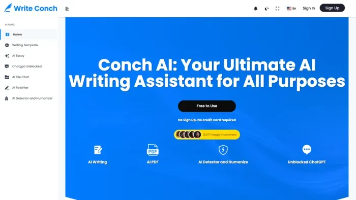 Write Conch AI Write Conch AI