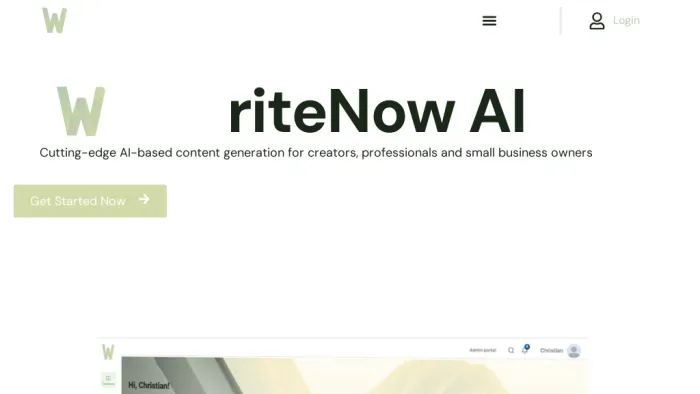 WriteNow AI WriteNow AI