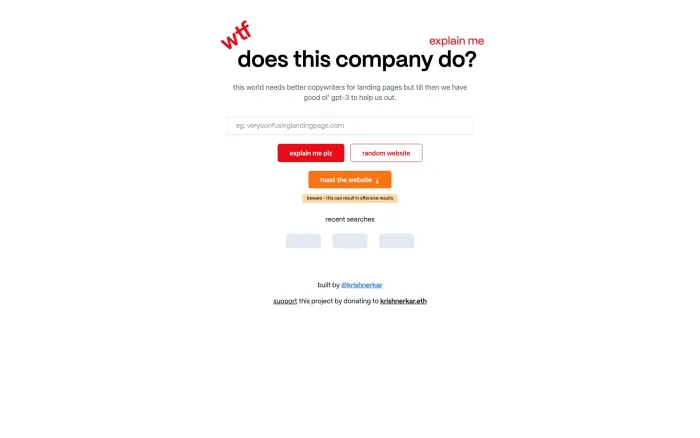 WTF Does This Company Do? WTF Does This Company Do?