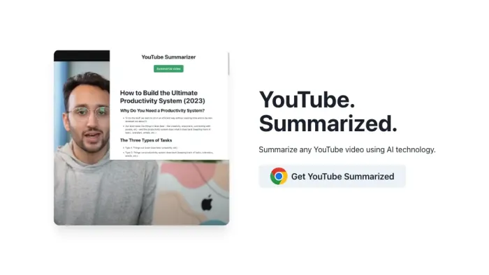 YouTube Summarized YouTube Summarized