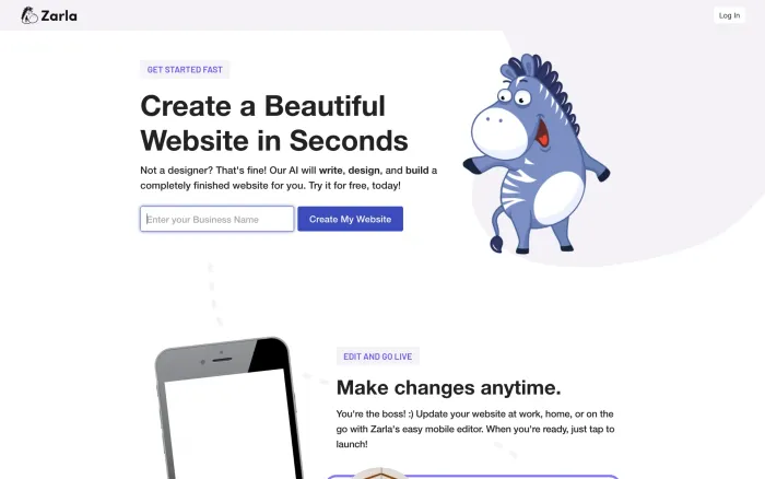 Zarla Website Builder Zarla Website Builder