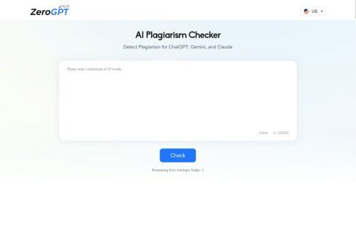 ZeroGPT Plus ZeroGPT Plus