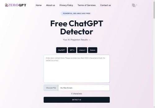 ZeroGPT ZeroGPT