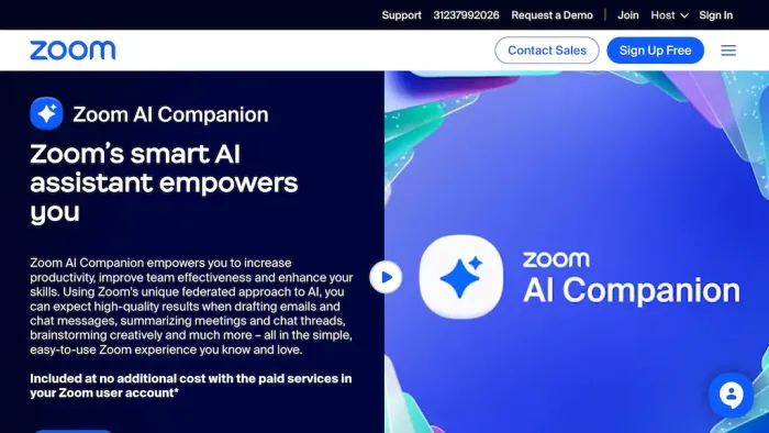 Zoom AI Companion Zoom AI Companion